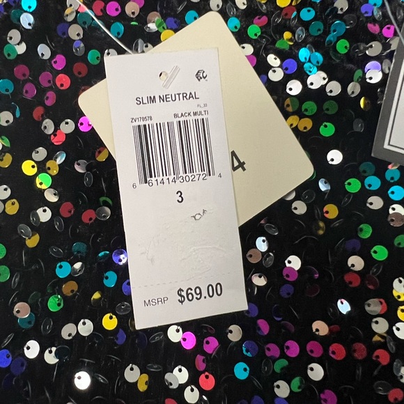 Pear Culture Spaghetti strapped mini Sequin Dress - Picture 6 of 7